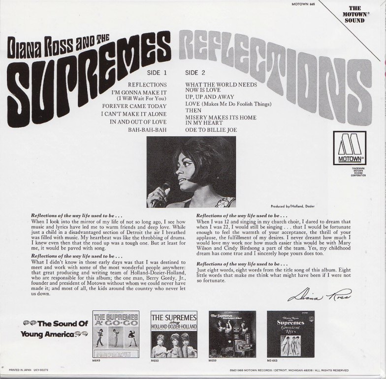 The Supremes Reflections