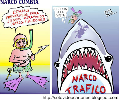 CARICATURAS DE POLITICA II - Página 11 Narco+tiburones+w