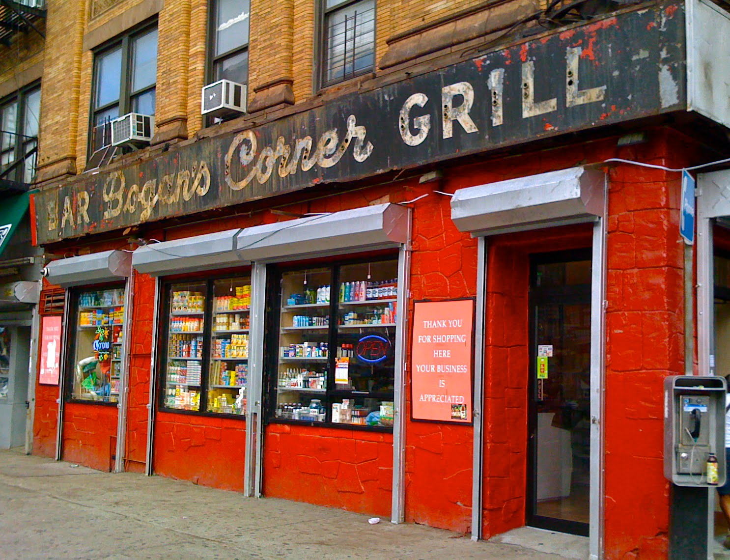 H A R L E M + B E S P O K E ☞ REMEMBER Bogan's Corner Bar and Grill