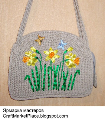 вязаные сумки