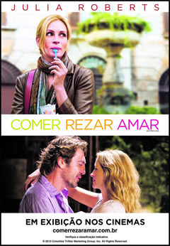 TUDO EM CIMA: Filmes: "COMER REZAR AMAR"