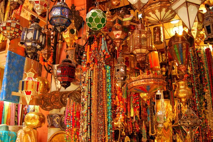 marrakech, morocco market