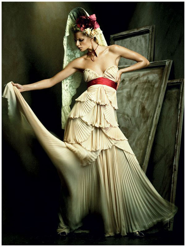 Fashion Heroines Wie Gemalt Julia Stegner By Alexi Lubomirski
