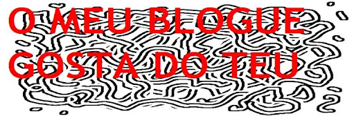 O meu blogue gosta do teu