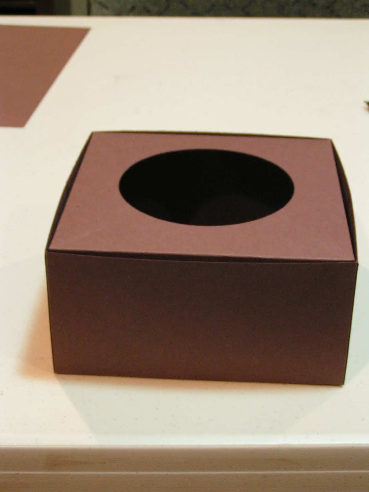 LA Stamper Potted Plant Gift Box Tutorial