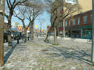 Photo by phat phixer: the intersection of St. Johns and Dundas West would make a great public square
