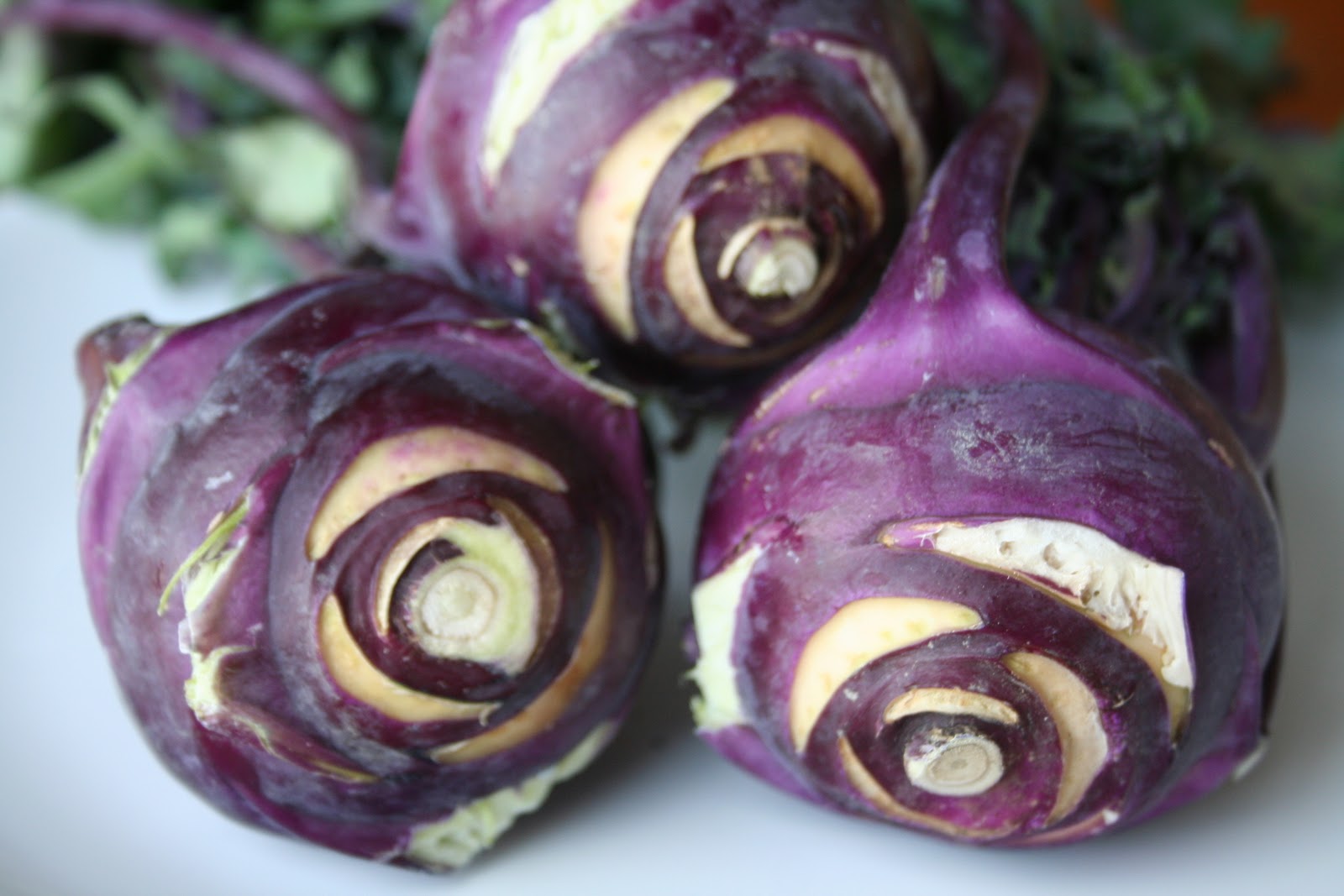 The Freerange Chick Roasted potatoes and kohlrabi with Indian spices