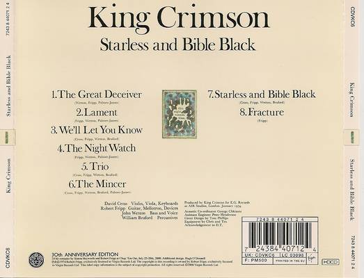 Significado de Starless por King Crimson