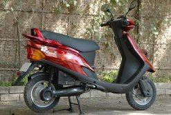 tvs scooty teenz electric