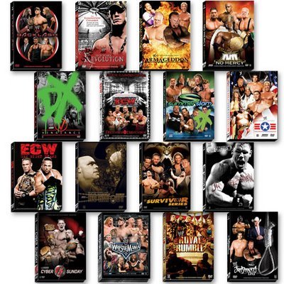 Notas de la WWE PPVs+DVDs+WWE+2008