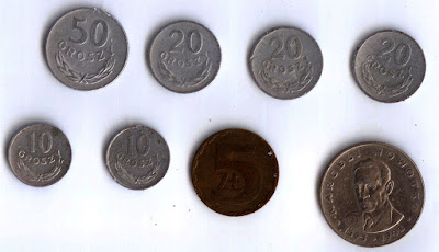 20 Zl złoty Marceli Nowotko 1975 coin
5 Zl złoty 1983 Polska Rzeczpospolita Ludova moneda
10 groszy 1963 Polska coin 
10 groszy 1975 Polska Rzeczpospolita Ludova
20 groszy 1962 moneda coin Polska
20 groszy 1969 Polska Rzeczpospolita Ludova
20 groszy 1973 ancient coin moneda Polska
50 groszy 1975 Polska Rzeczpospolita Ludova