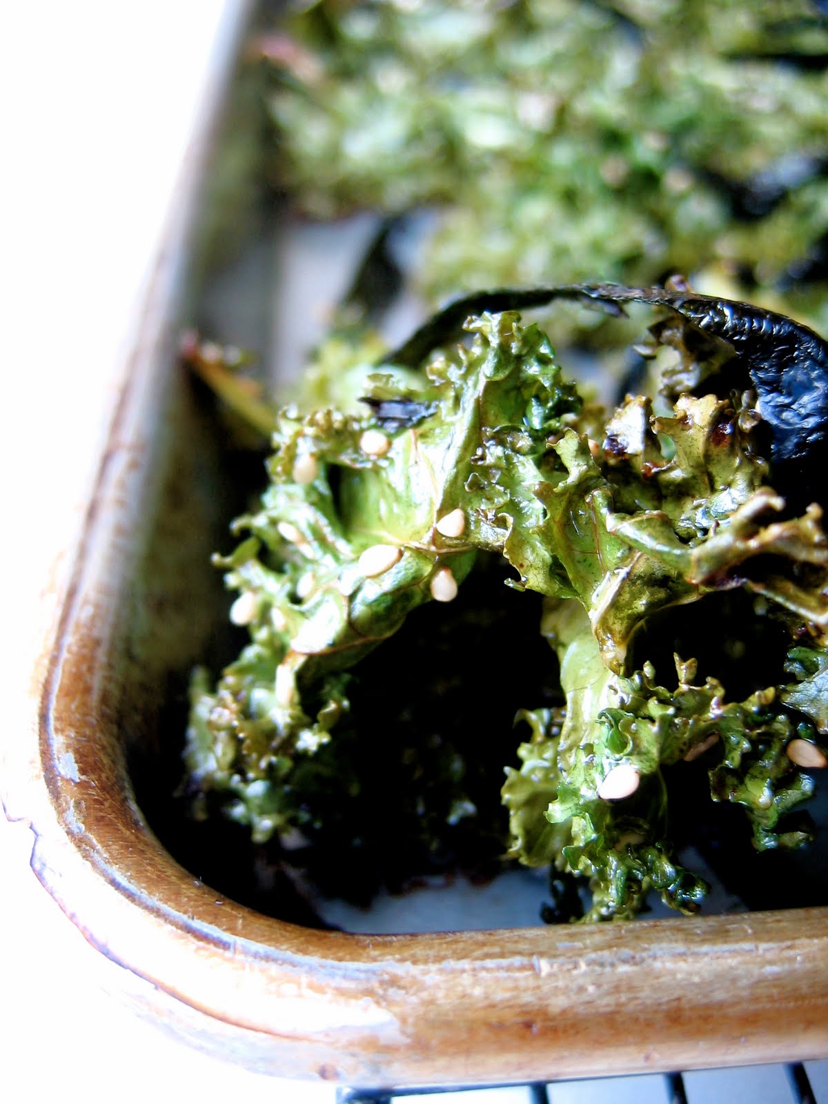Crispy Sesame Kale Chips • The Bojon Gourmet