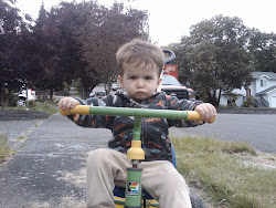 E on his bike