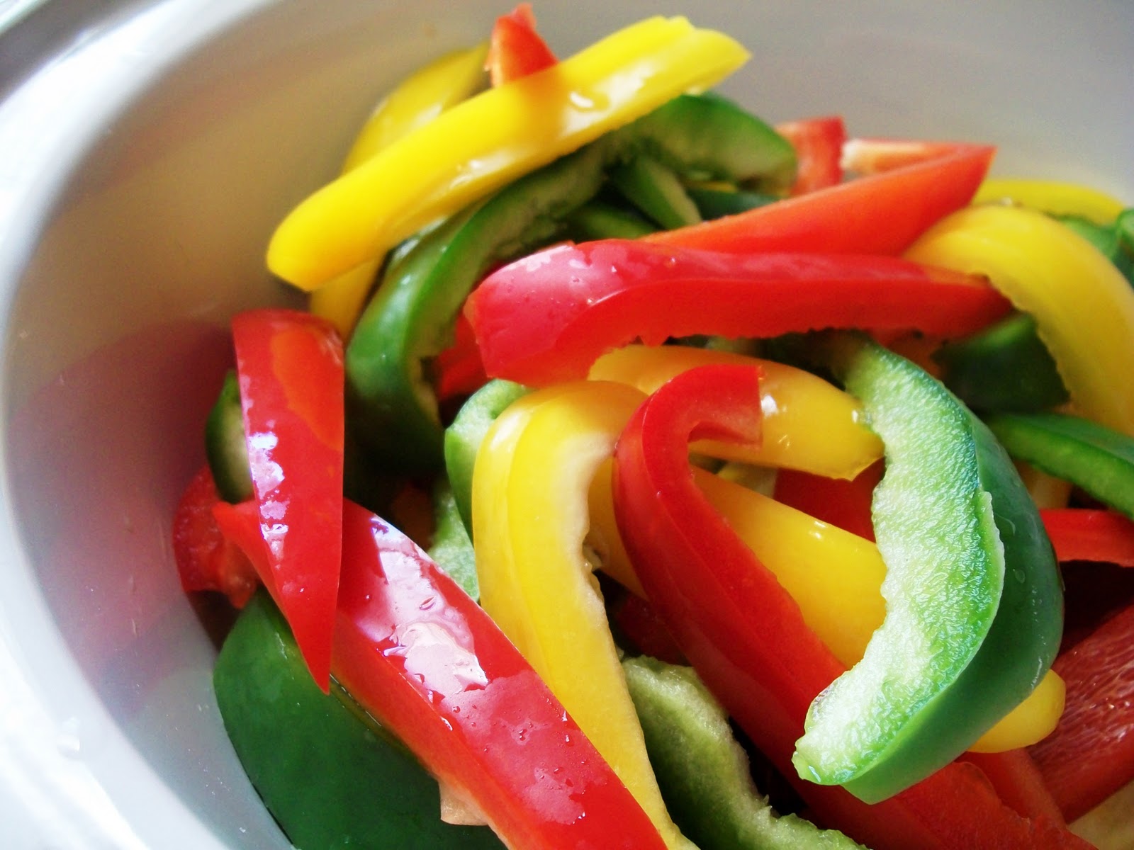 bell pepper slices