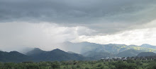 The rain is coming... a view from our back yard!