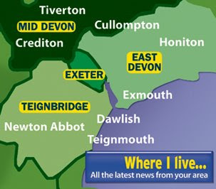 Devon Map