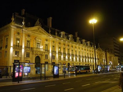 Restauradores Square By Night