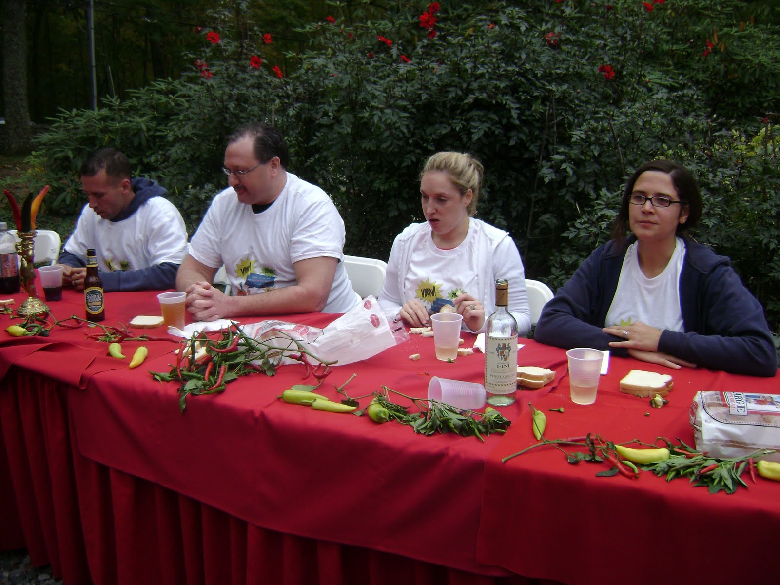 A Thyme to Cook 7th Annual Hot Pepper Eating Contest!!