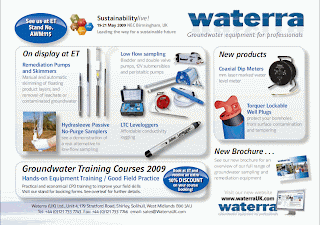 Waterra UK Ltd focusing on low flow and passive sampling for the Sustainabilitylive! show