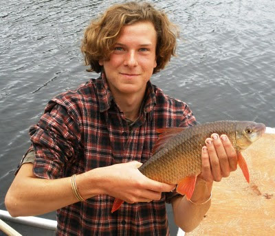 Redhorse sucker caught in Red Lake, Ontario
