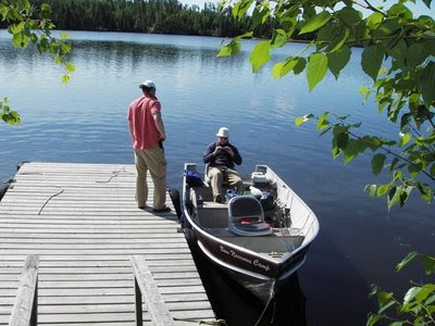 Bow Narrows Camp dock