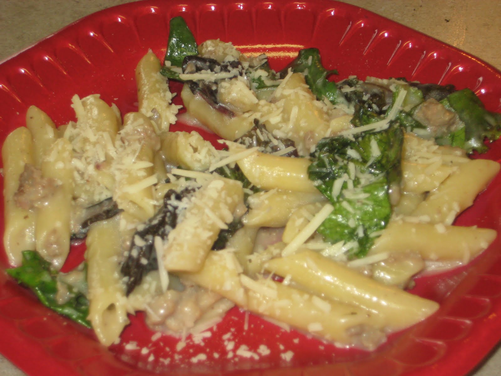 Cookin' Brooke Sausage Gravy Pasta