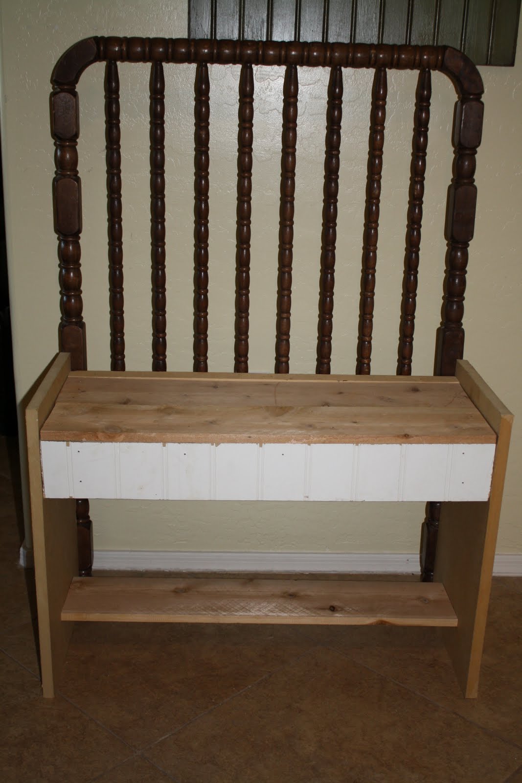 Dejavu*Crafts Crib Bench. TUtorial