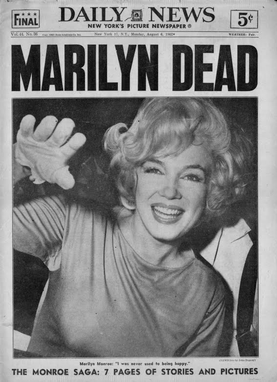 kennedy brothers and marilyn monroe. suicide of Marilyn Monroe