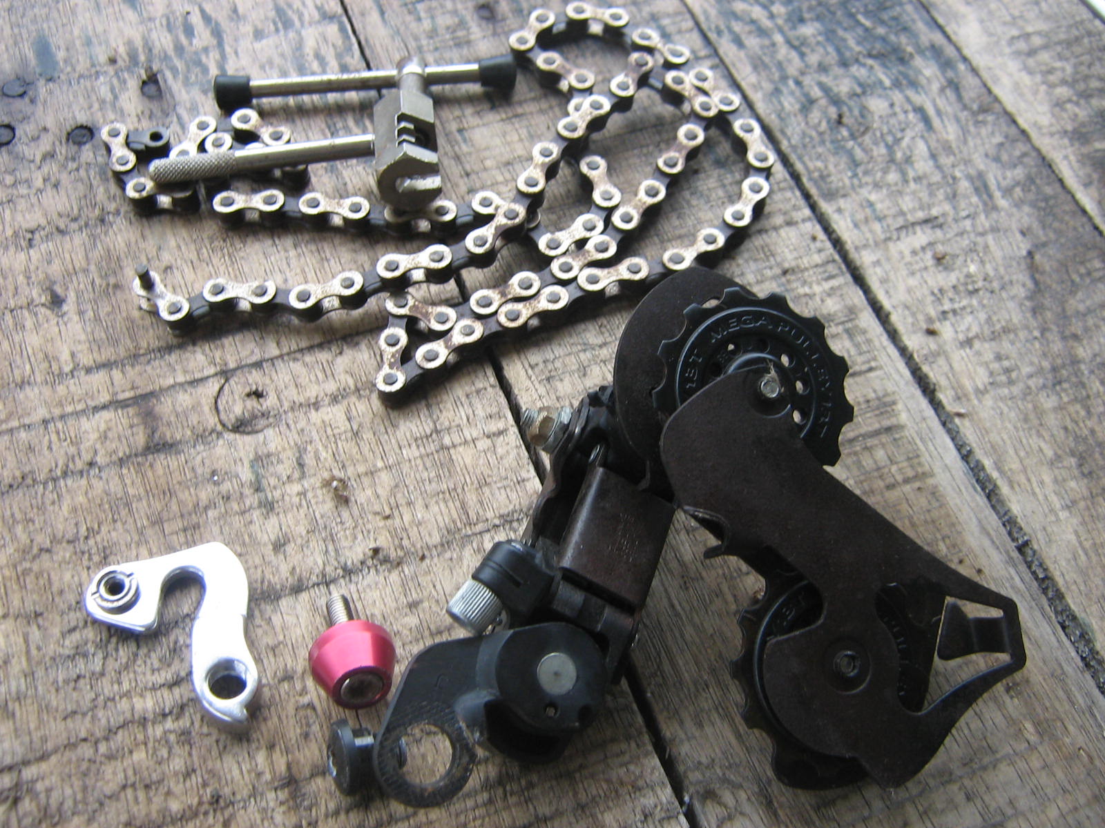 BikeTrials and a Fistful of Blisters DIY Roller Chain Tensioner