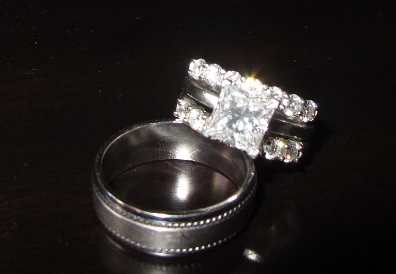 Set This Circus Down After a Visit to Our Jeweler, Our Wedding Bands