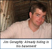 Jim Geraghty: Already hiding in his basement