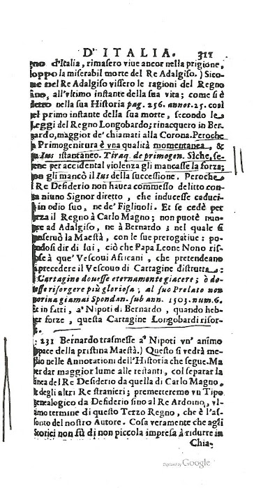 Re Desiderio  non rinuncio' ai diritti primogenitura, ma per forza maggiore ,ma  per IUS ISTANTANEO