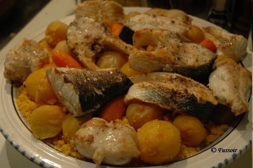 Fussoir Couscous au poisson à la tunisienne