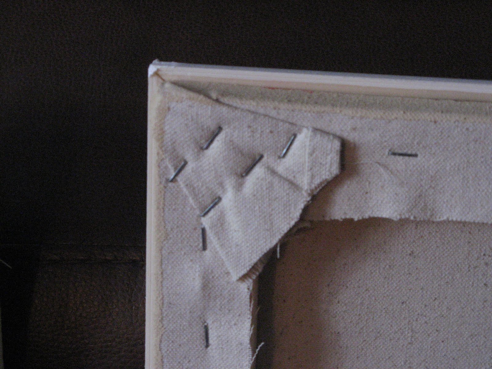 How To Make your own canvas frame The Chic Prof