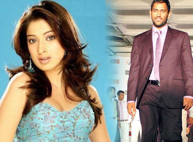 Dhoni and Lakshmi Rai