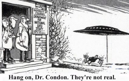 Risultati immagini per dr.condon and extraterrestrials sketch