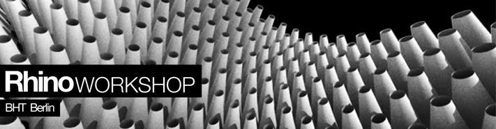 Rhino Workshop BHT Berlin
