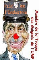 Un des comiques toupiers sécuritaires sarzozo-UMP