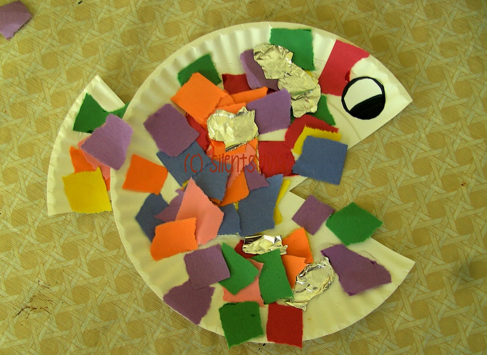 Paper Plate Rainbow Fish Bible Craft Do Play Learn