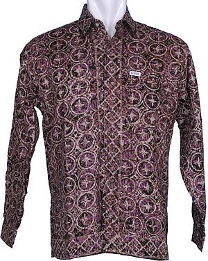 Gambar model baju-baju batik pria trendy, pakaian busan