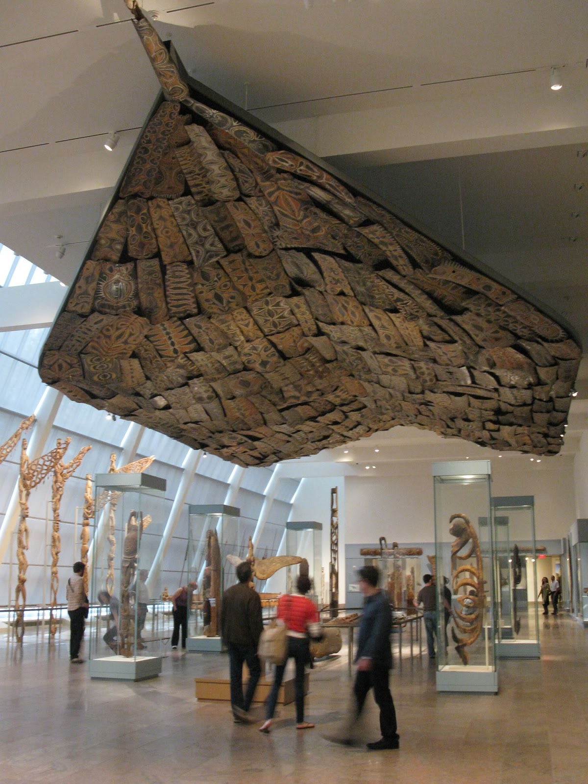 Stitch and Tickle Gallery for Oceanic Art at the Met NYC