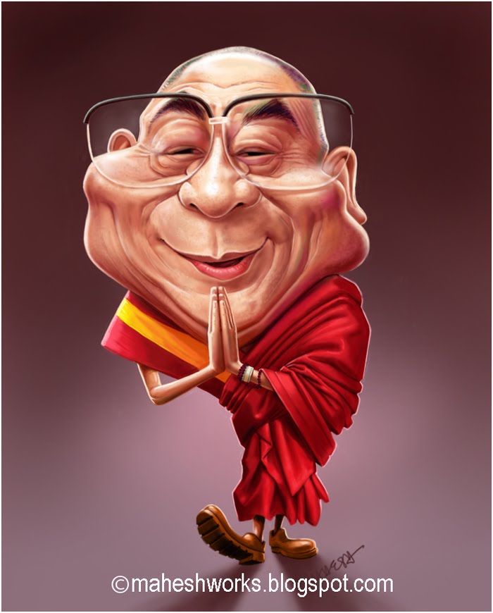 DalaiLama 100 30+ Прикольных карикатур