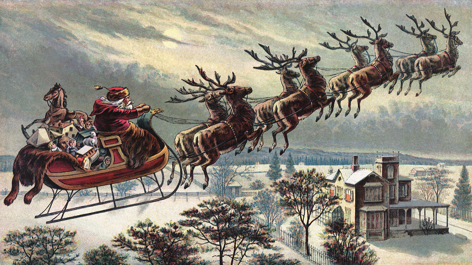 Mercredi 16 décembre  Santa+Claus+Sleigh+and+Reindeer+tlg