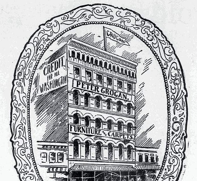 Grogan's Furniture Store on 7th Street NW