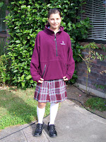 Sassi in Winteruniform