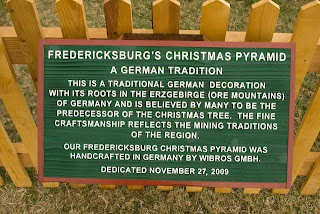Fredericksburg Texas Christmas Pyramid