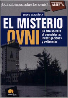 Portada del libro de Bruno Cardeñosa ' El misterio OVNI'