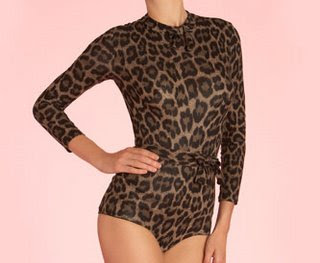 animal print bodysuit