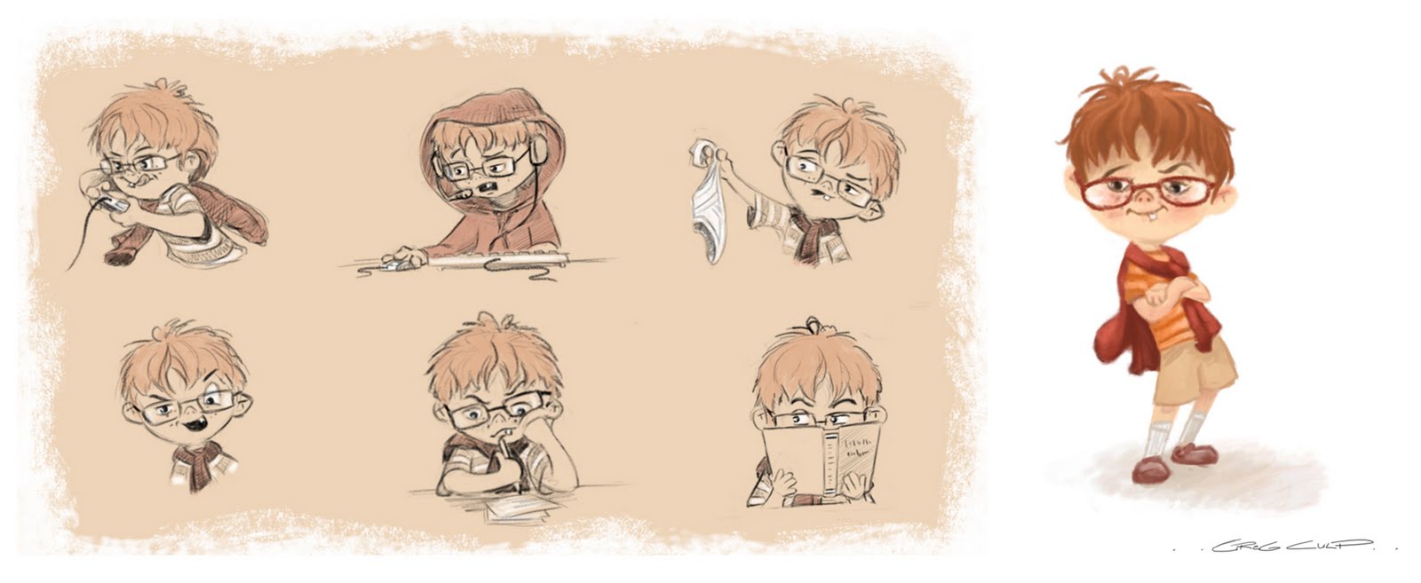 Boy Character Design
