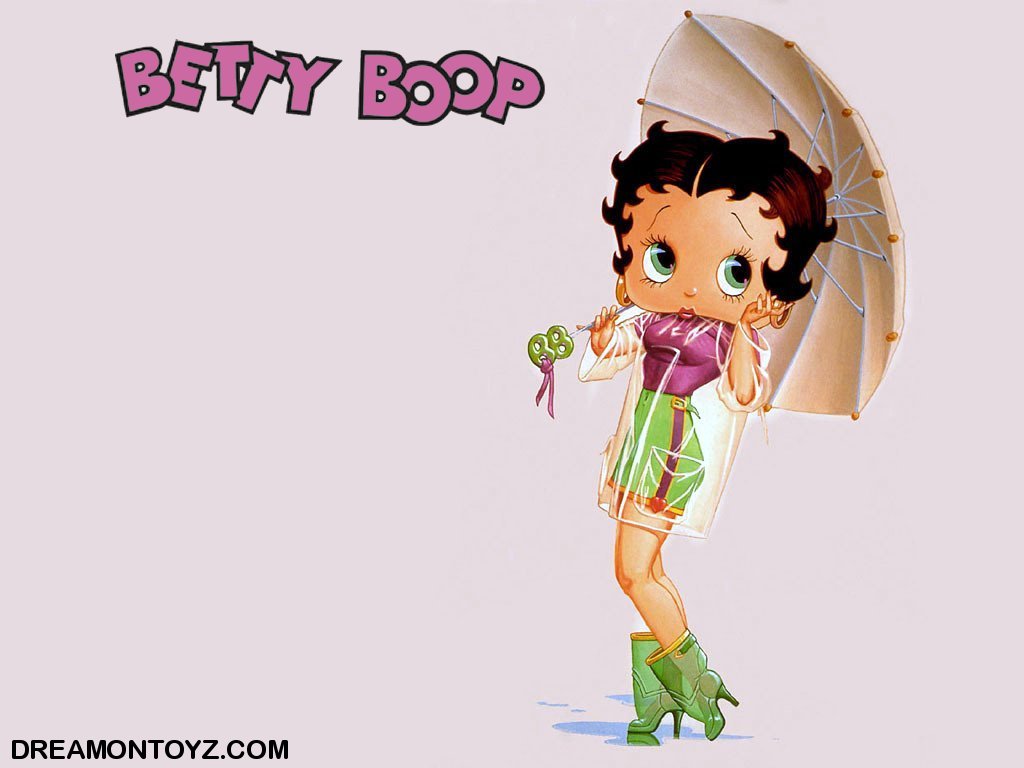 Betty Boop Pictures Archive: More Betty Boop umbrella wallpapers.